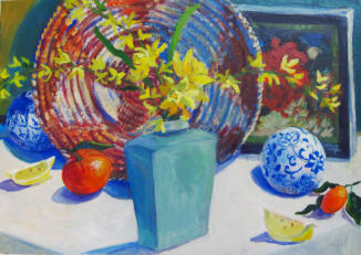 Still Life wirh Forsythia