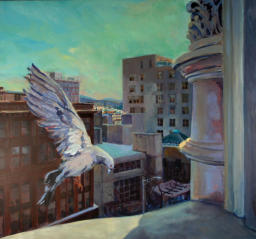 Landing, acrylic/panel, 2008