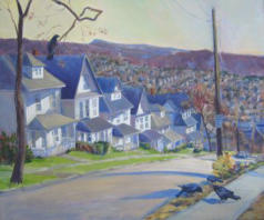 Hill Section, acrylic/canvas, 2008