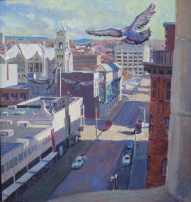3 Degrees, acrylic/panel, 2008